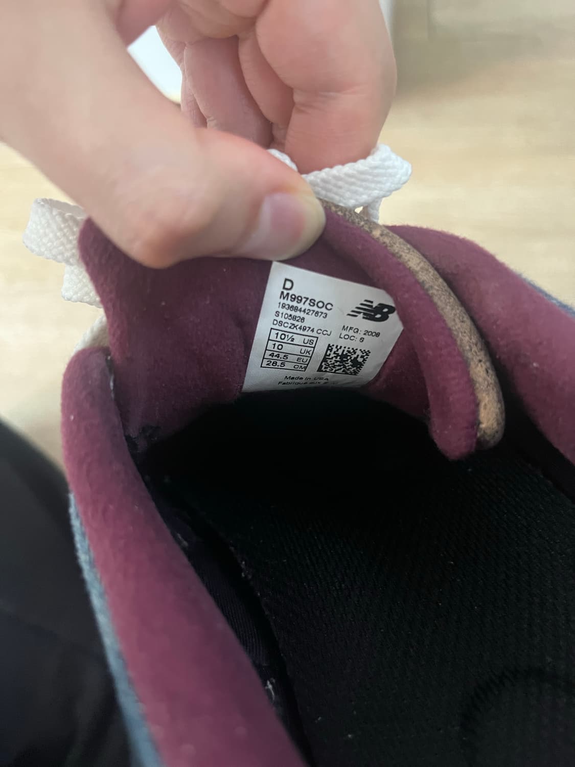 뉴발란스 997 made in usa 상품이미지3