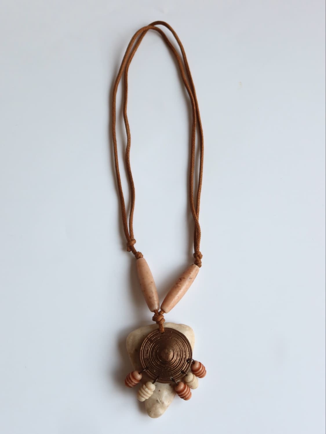 bronze disc pendant necklace 상품이미지3