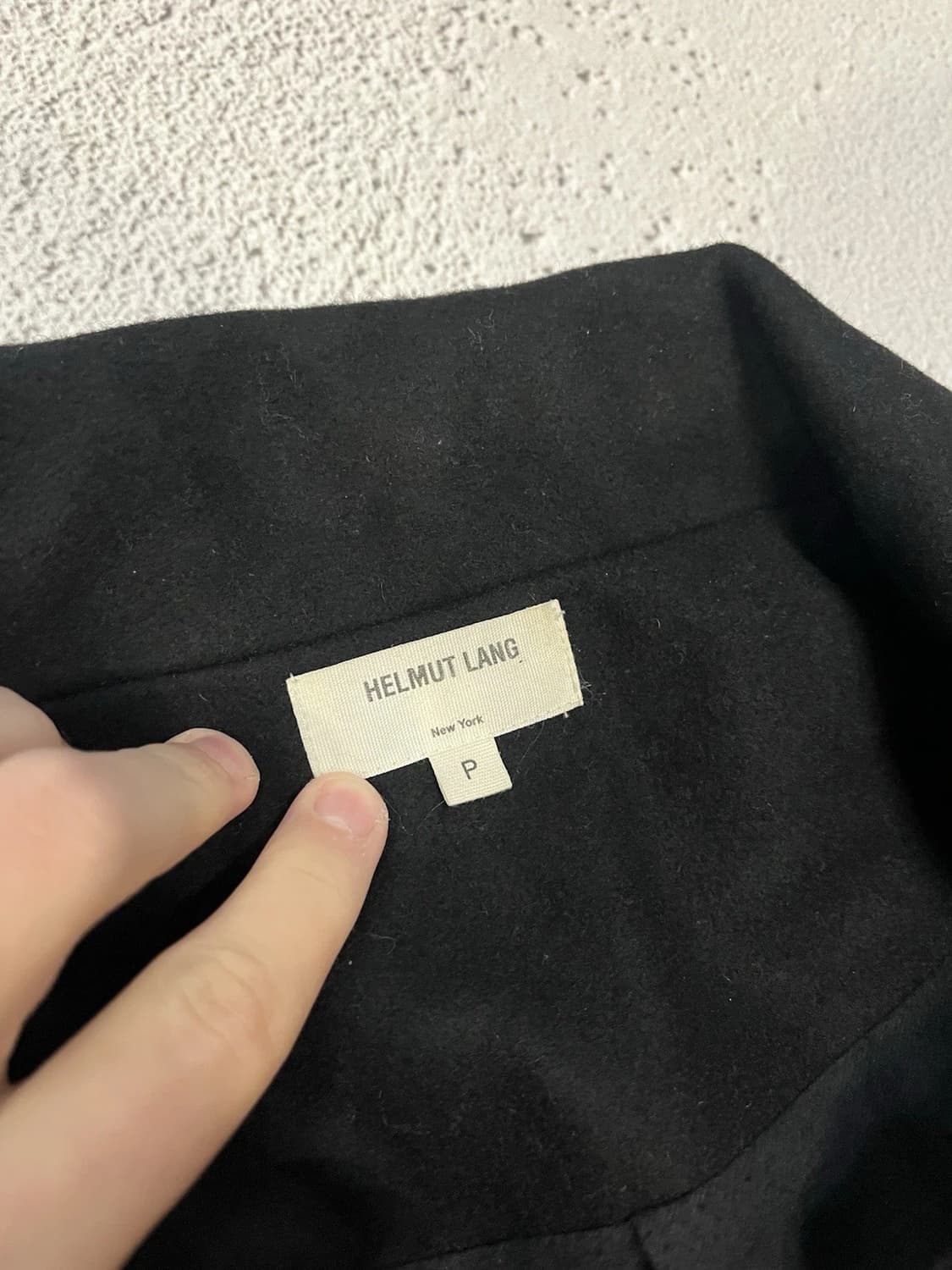 헬무트 랭 비대칭 울 자켓 상품이미지3