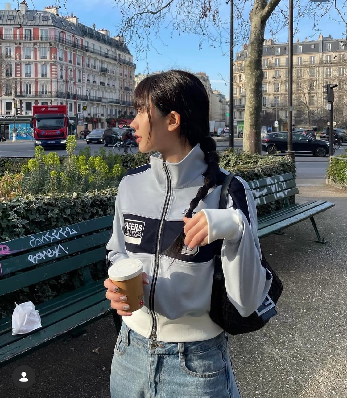 디망쉬 트랙탑 블루 상품이미지1