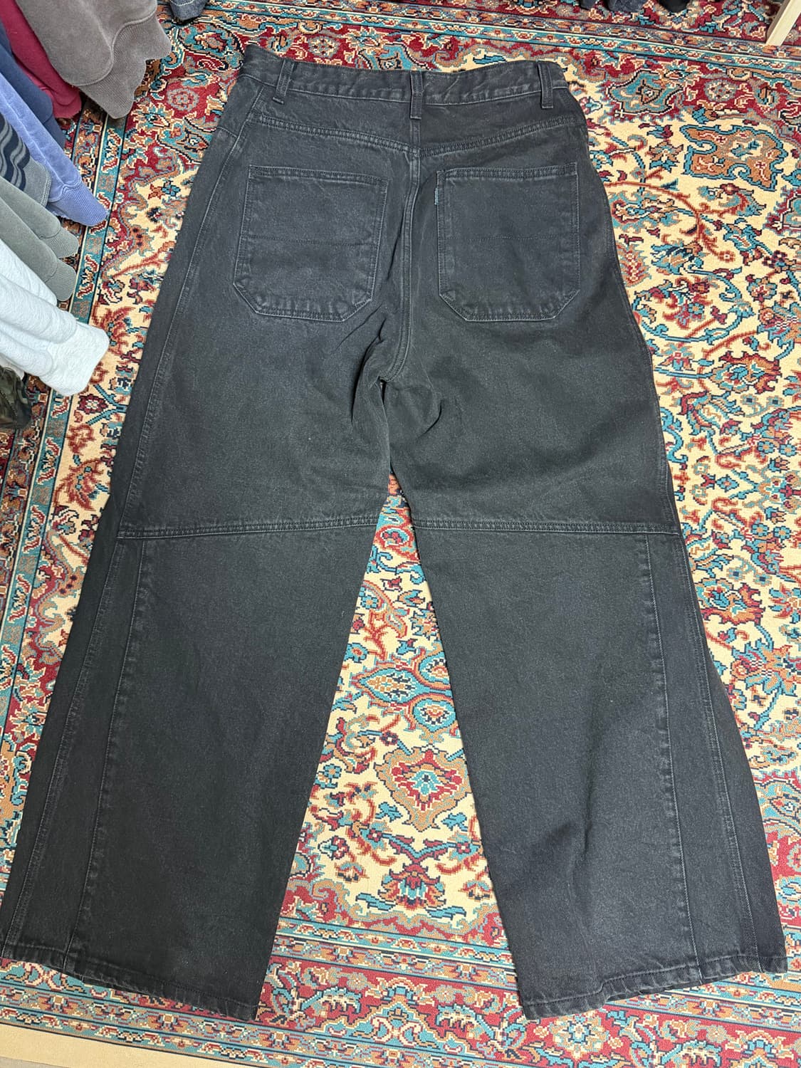 해칭룸 와이드 라인 청바지 사이즈4 상품이미지2