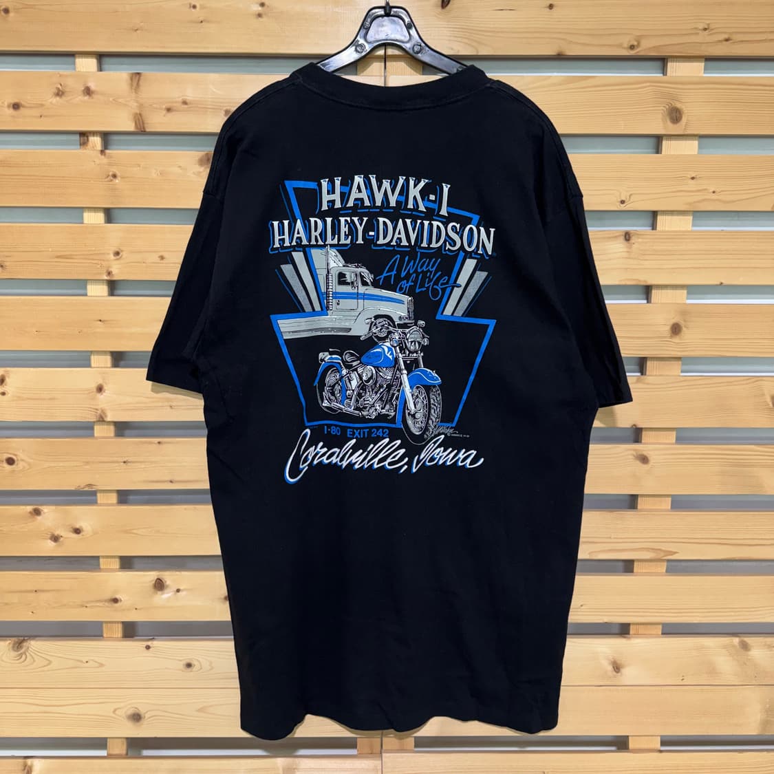 90s 할리데이비슨 레볼루션 티 상품이미지2
