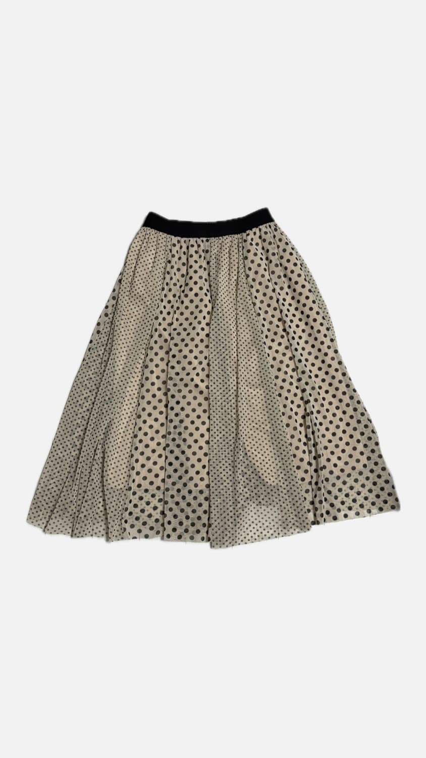 도트 플레어 스커트 상품이미지1