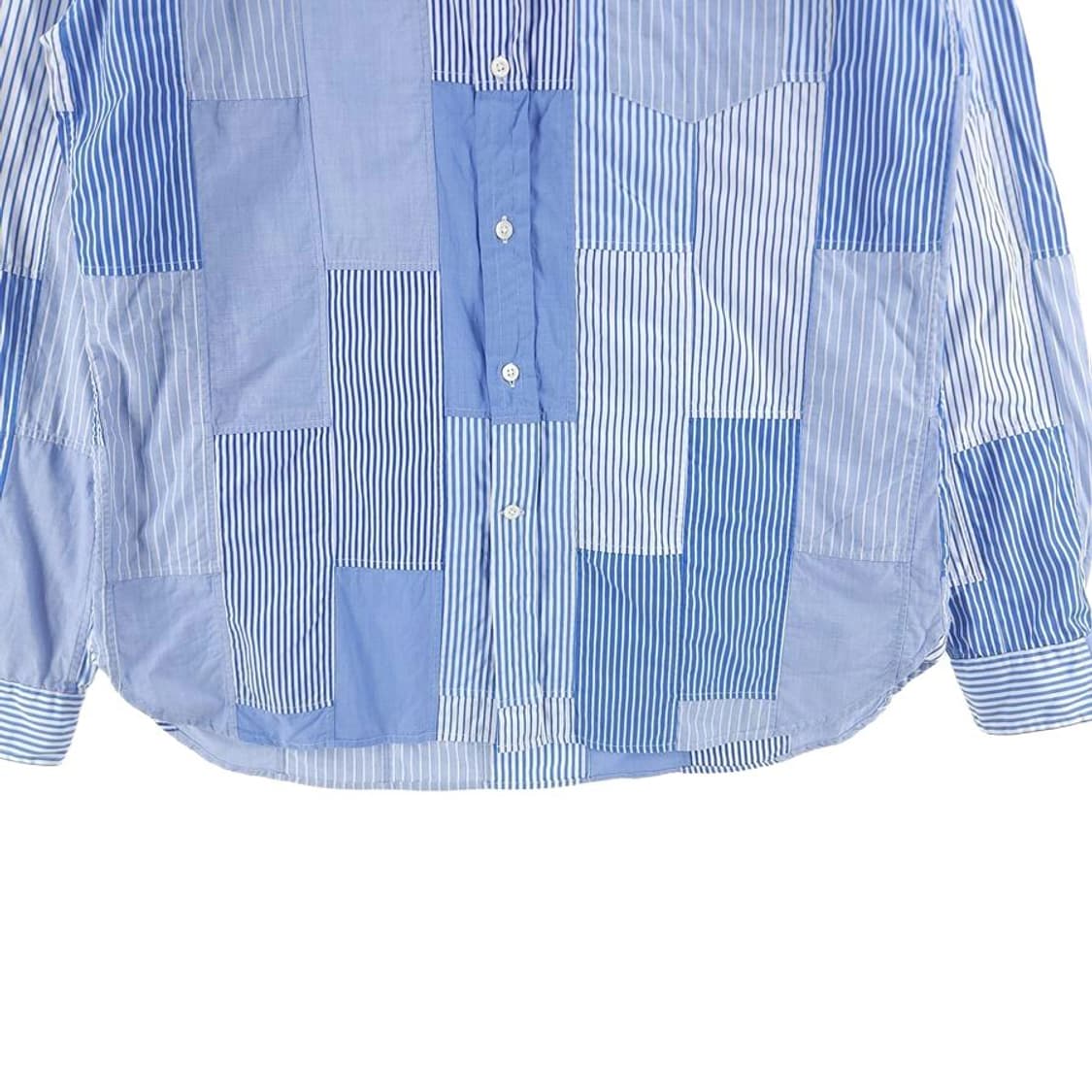 [남L]폴로랄프로렌 스카이블루 패치워크 셔츠[Y64-148] 상품이미지3