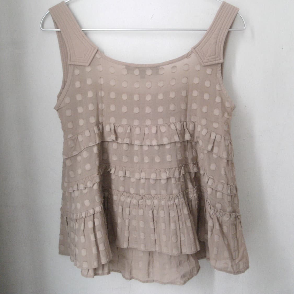 dot pattern sleeveless 상품이미지2