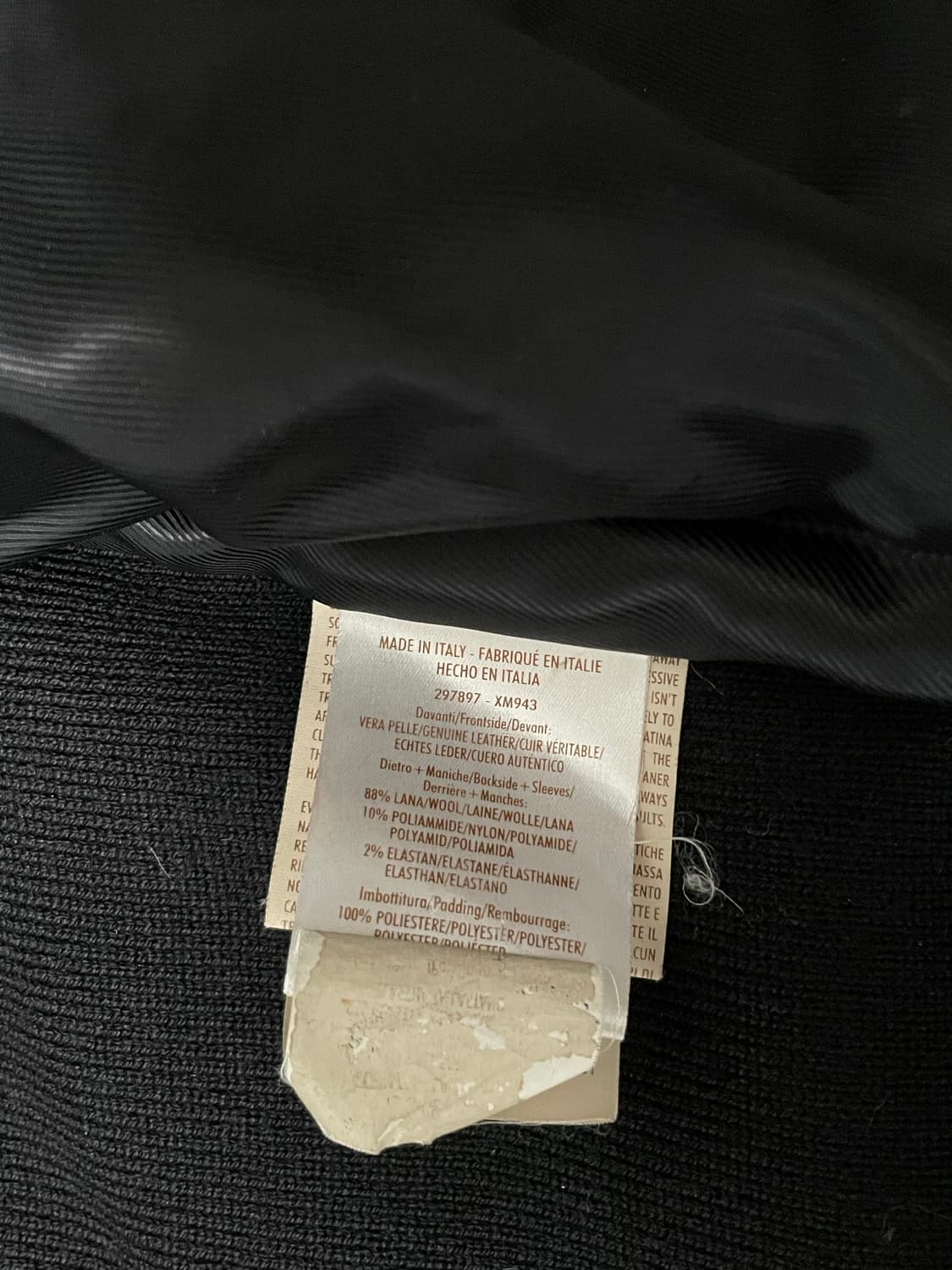 GUCCI 구찌 12FW 램스킨 모터바이크 자켓 상품이미지8