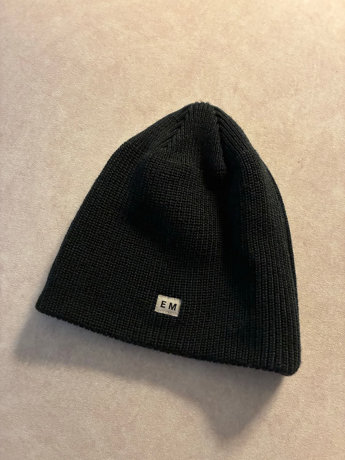 엔즈앤드민즈 숏 와치캡 seaweed컬러 비니 판매 상품이미지4