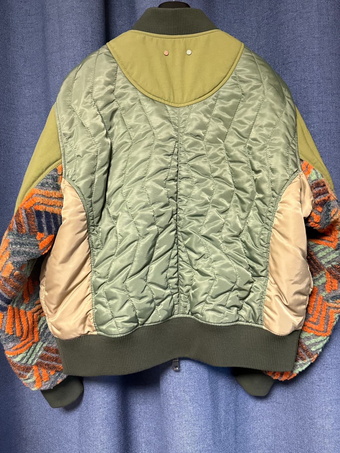 앤더슨벨 아식스 콘트라스트 퀼팅 봄버 자켓 M 상품이미지8