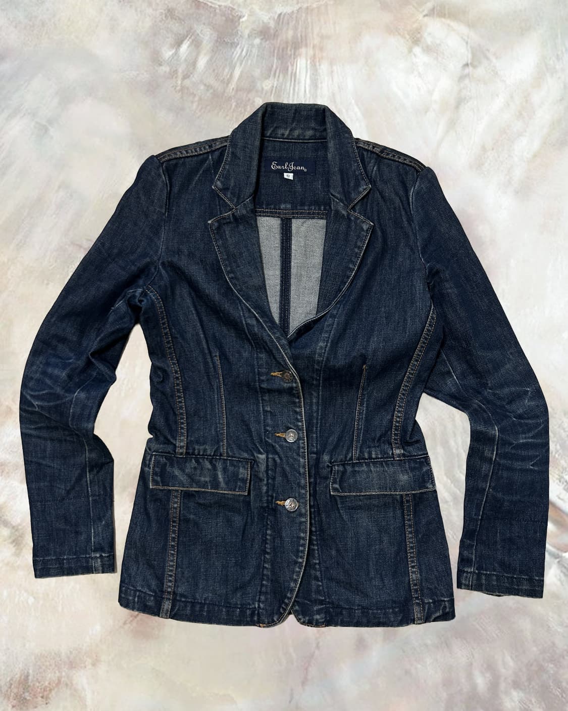 빈티지 데님 블레이저 자켓 상품이미지1