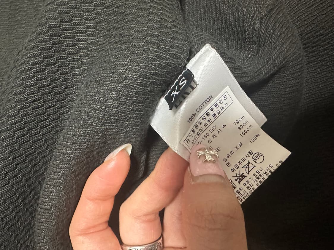 앙팡리쉬데프리메 디스트레스 써멀 롱슬리브 상품이미지3