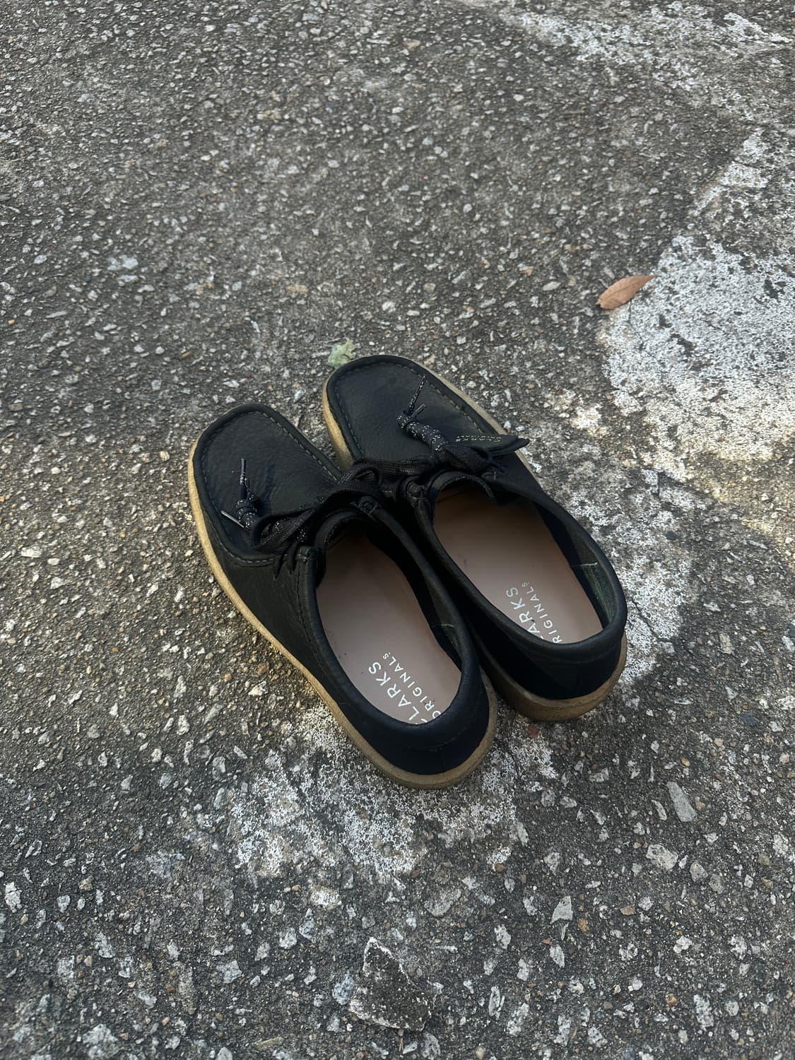 클락스 왈라비 컵 블랙 누벅 260 상품이미지2