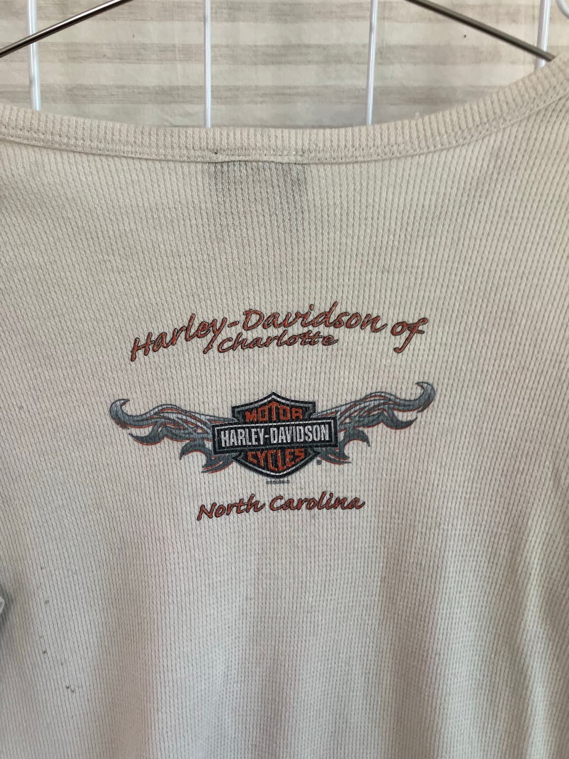 빈티지 할리 데이비슨 올드스쿨 니트 긴팔 y2k 스트릿 갸루 펑키 상품이미지6