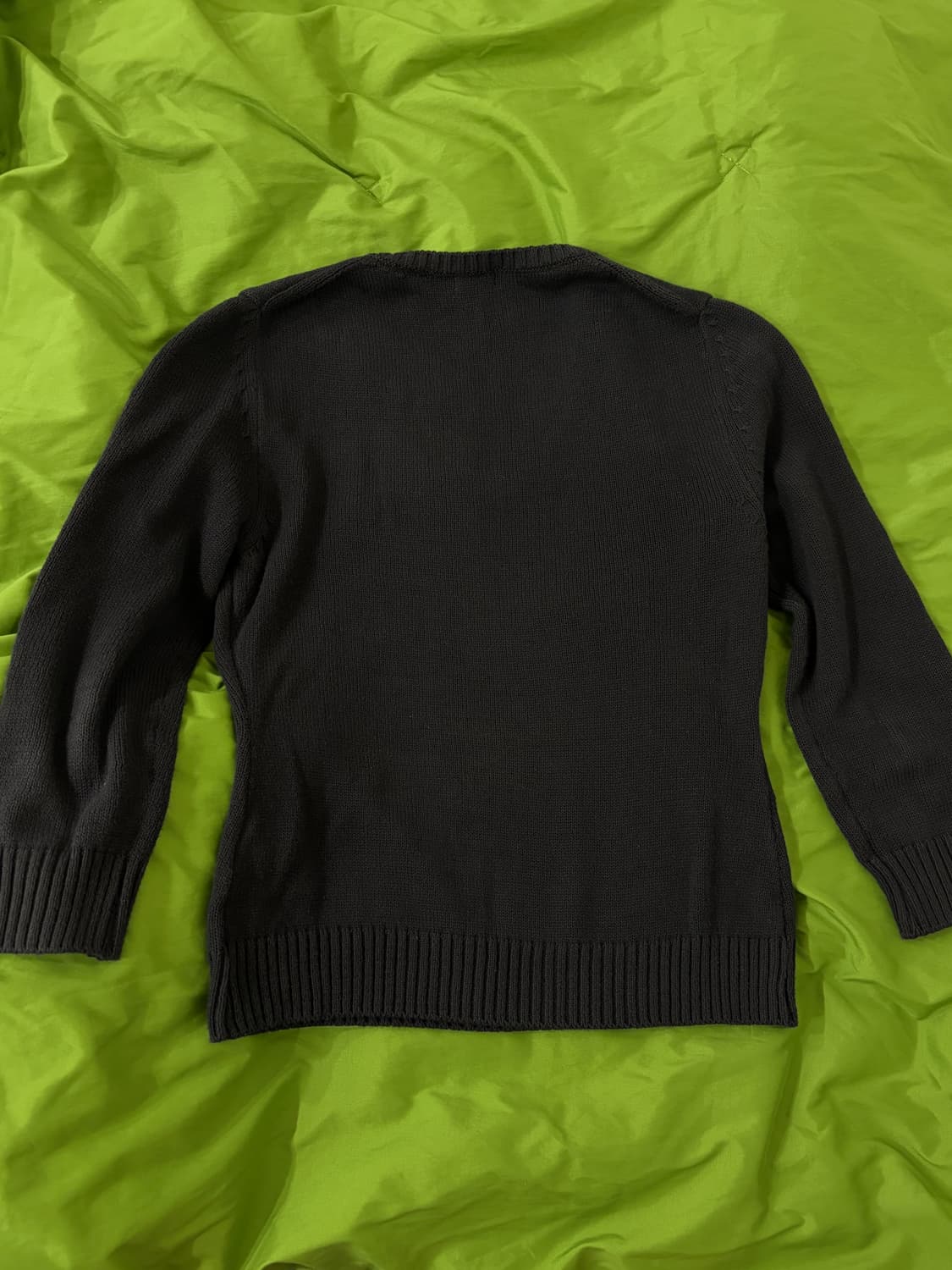 리포스 REPOS cotton v neck knit 코튼 브이넥 니트 M 상품이미지3