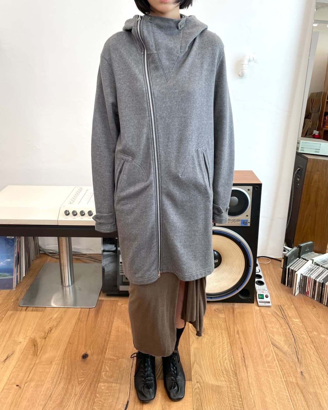 [M] 카반드주카 롱 후드 집업 상품이미지2