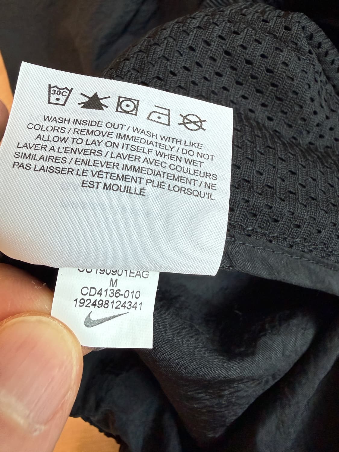 [L] 나이키 acg 트레일 쇼츠 2.4 블랙 (cd4136-010) 상품이미지6