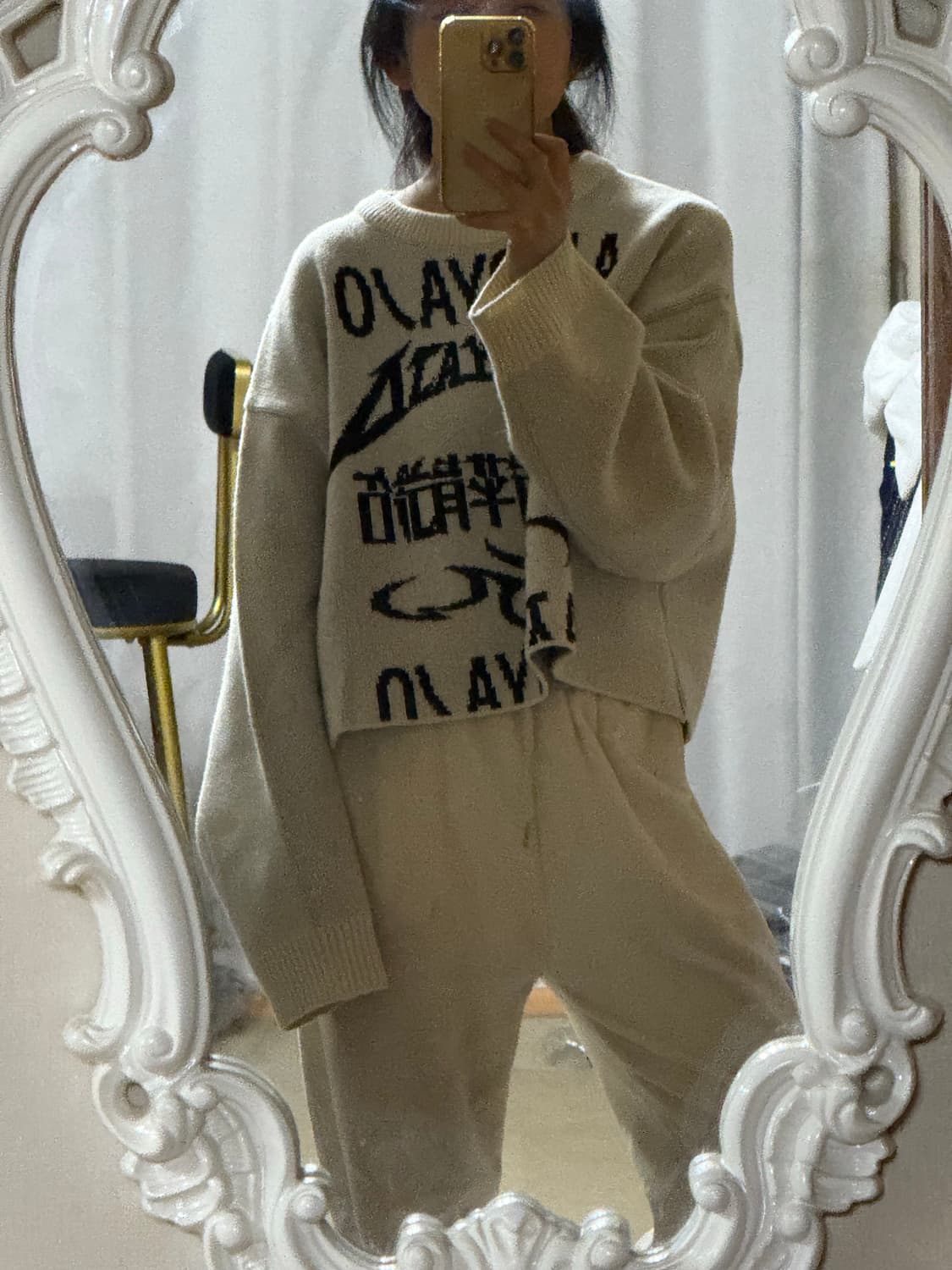 아조바이조  크롭니트  상품이미지7