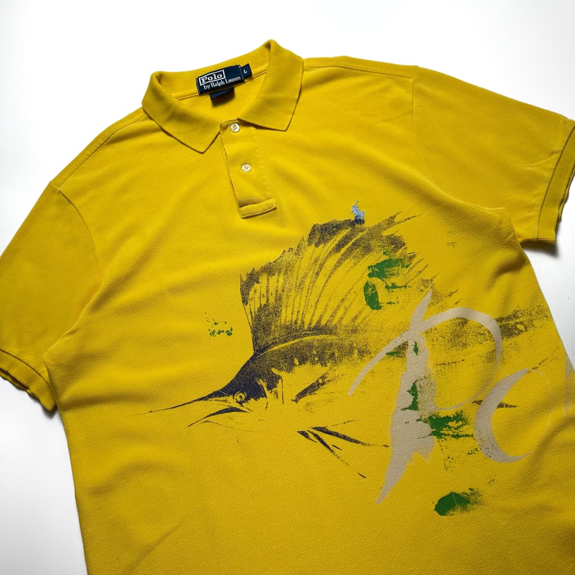 폴로 피쉬 페인트 반팔 카라티 상품이미지1