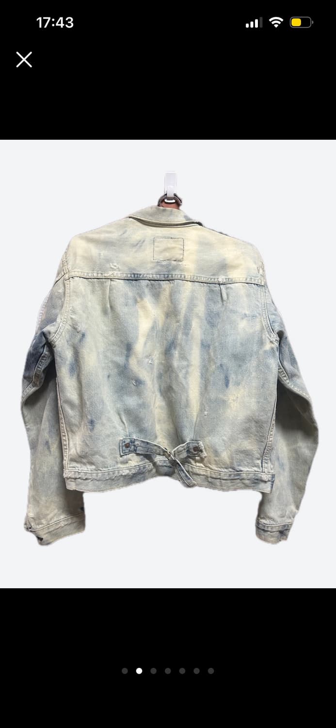 Levis 희귀 컬러 데님 자켓 상품이미지2