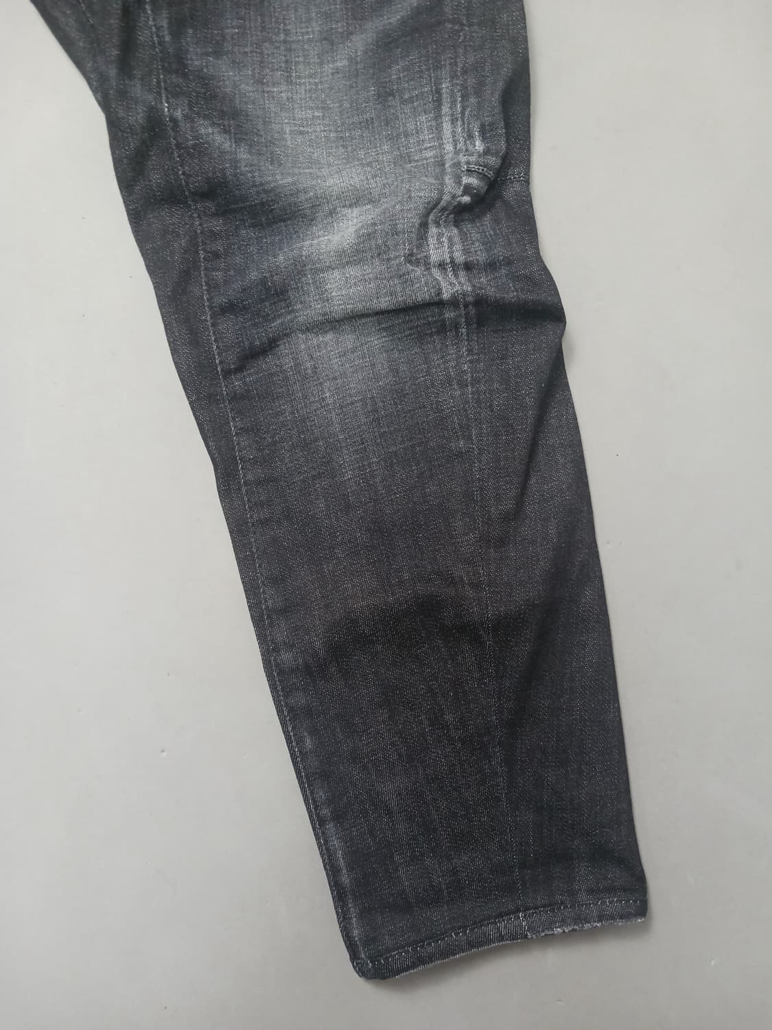 [36] 정품 디스퀘어드2 래터링패치 타이디바이커 블랙진 청바지 상품이미지5