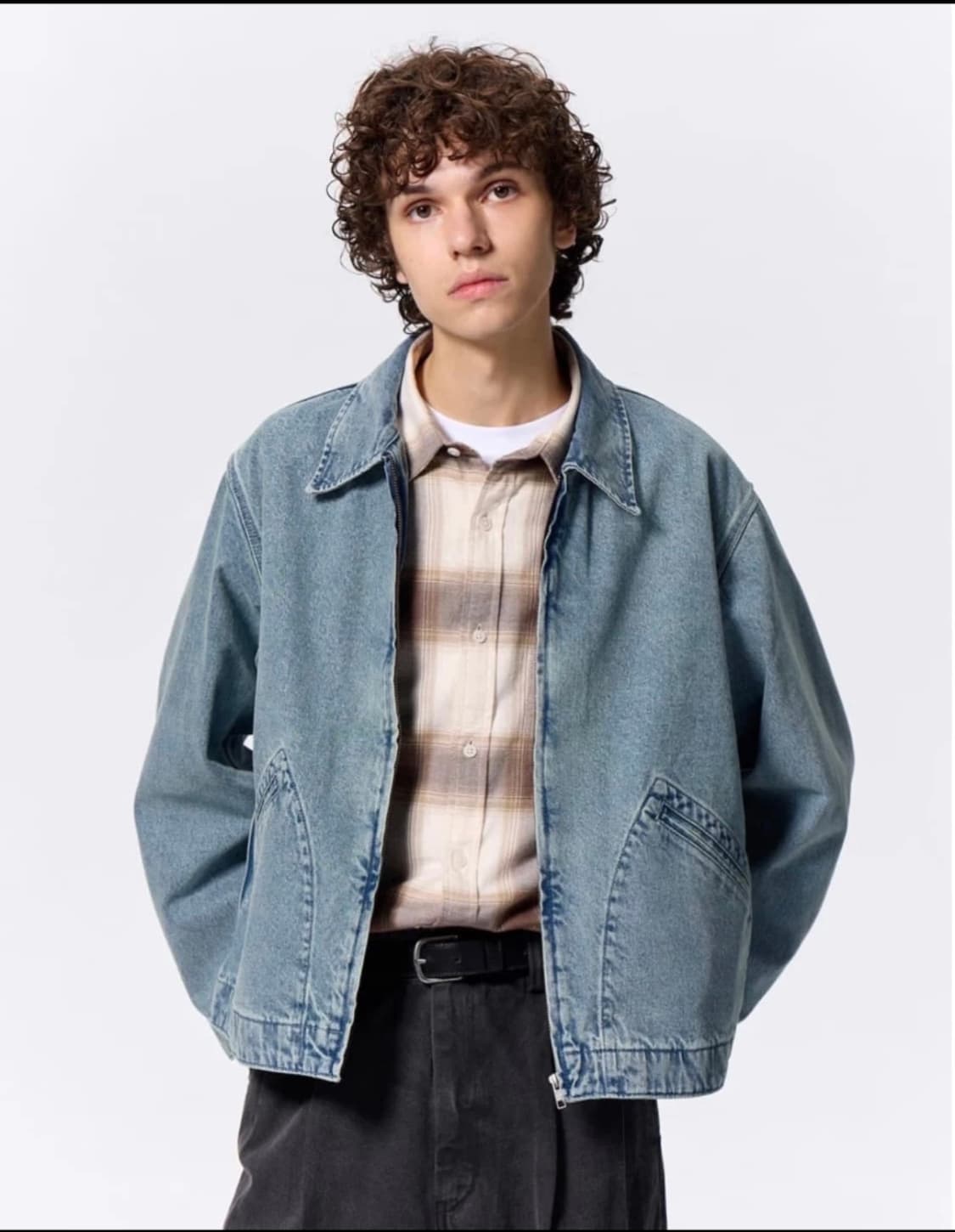 GU 데님집업자켓 L사이즈 상품이미지4