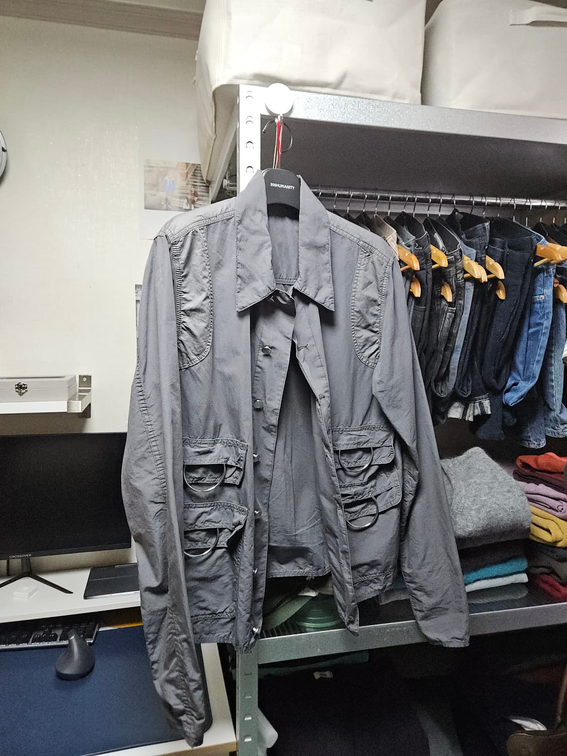 (XL) 나마체코 루폰 LUPON 자켓 그레이 상품이미지1