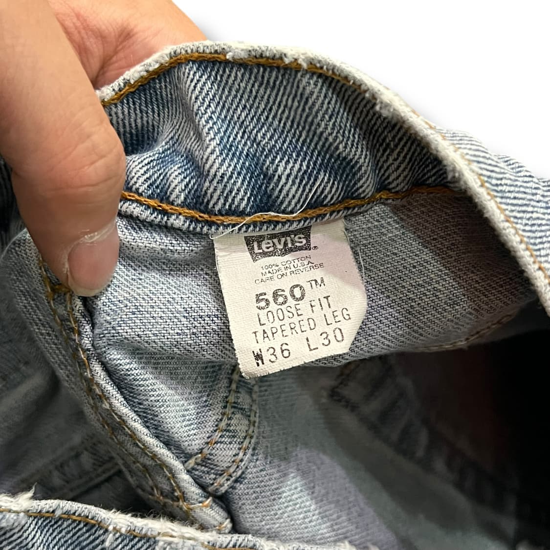  USA 리바이스 560 데님팬츠 y13967 상품이미지8