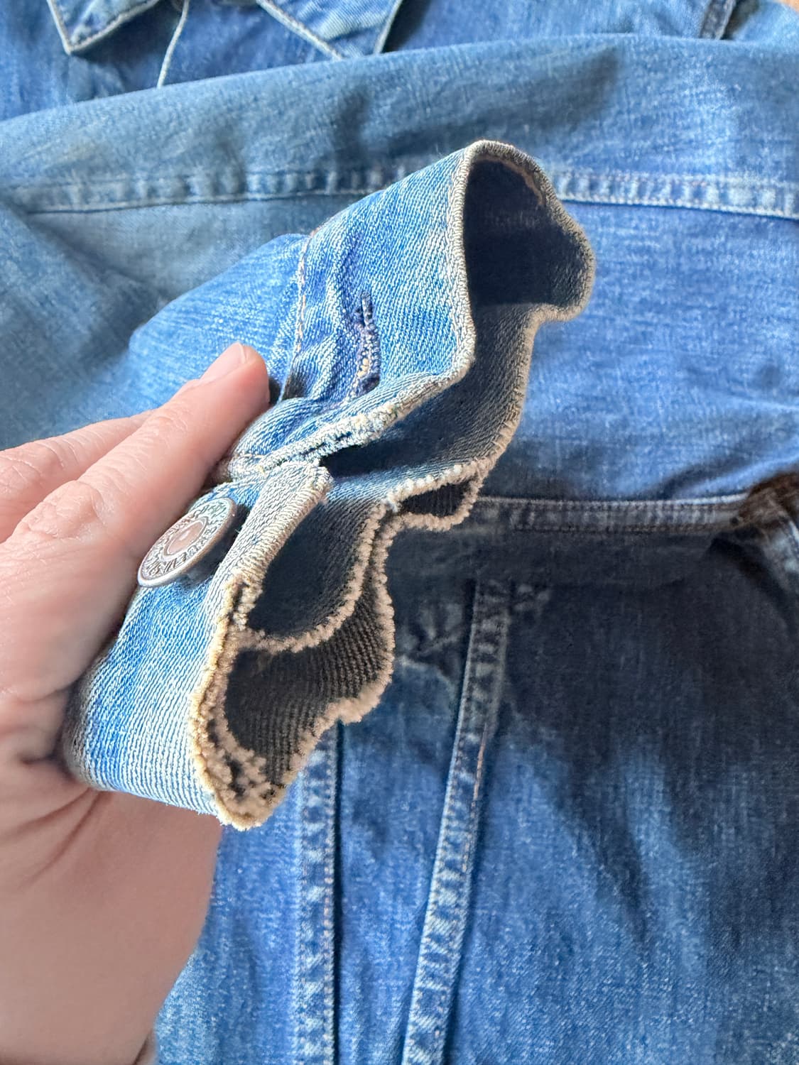 리바이스 70505 빅E 60년 후반 추정 4세대 상품이미지10