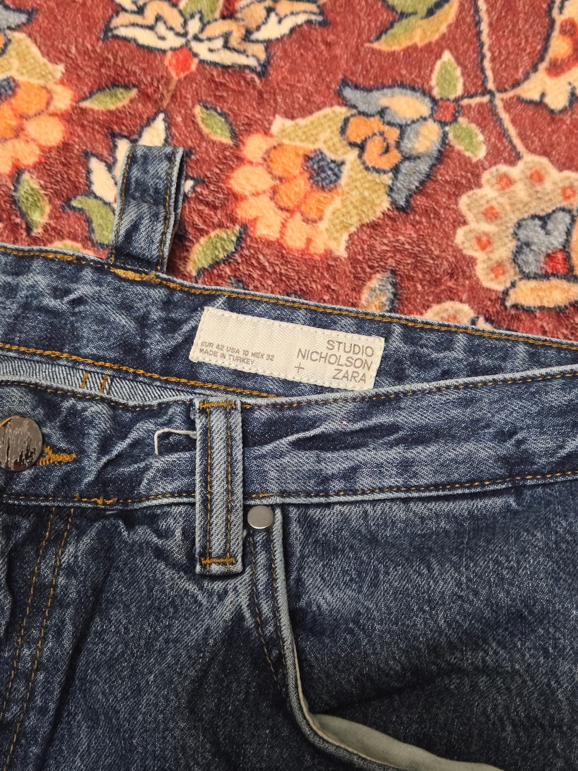 ZARA x STUDIO NICHOLSON 와이드 데님 팬츠EUR 42  상품이미지7