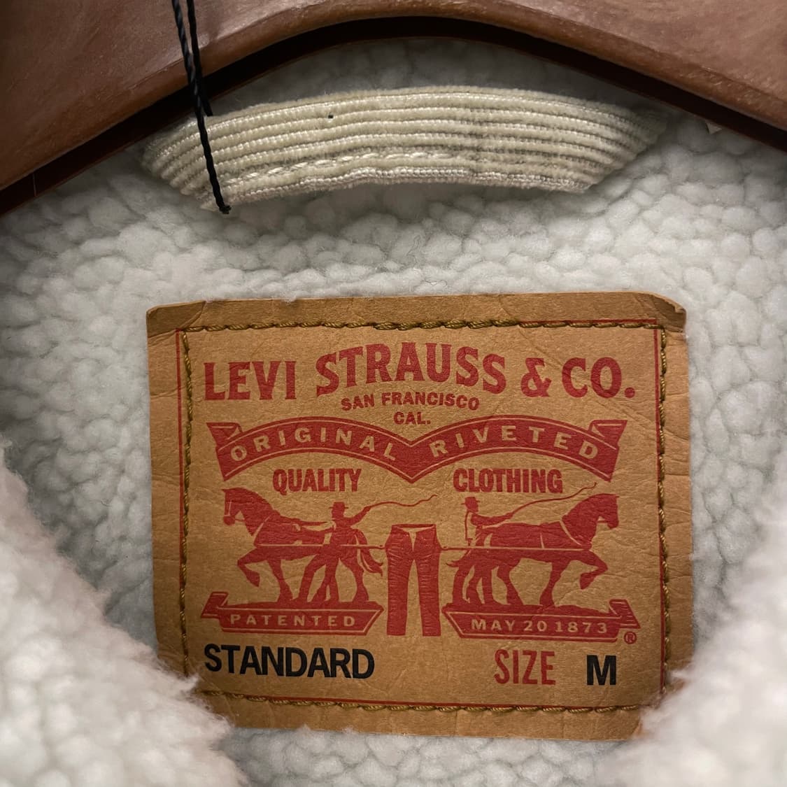 리바이스 스탠다드 코듀로이 쉐르파 자켓 상품이미지6