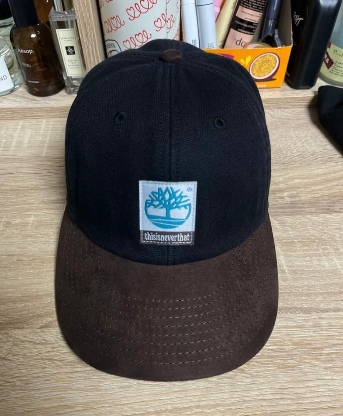 Timberland x Thisisneverthat 콜라보 볼캡 상품이미지5