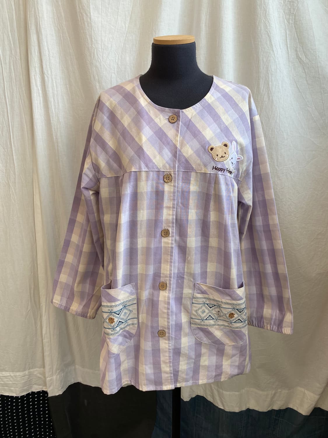 체크 파자마  상품이미지1