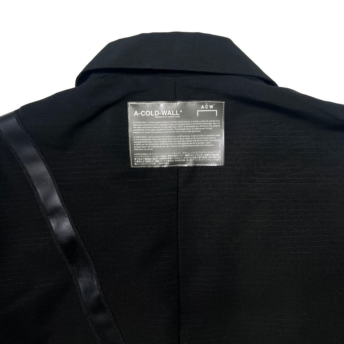 어콜드월 블레이져 자켓 블랙 (L) 상품이미지7