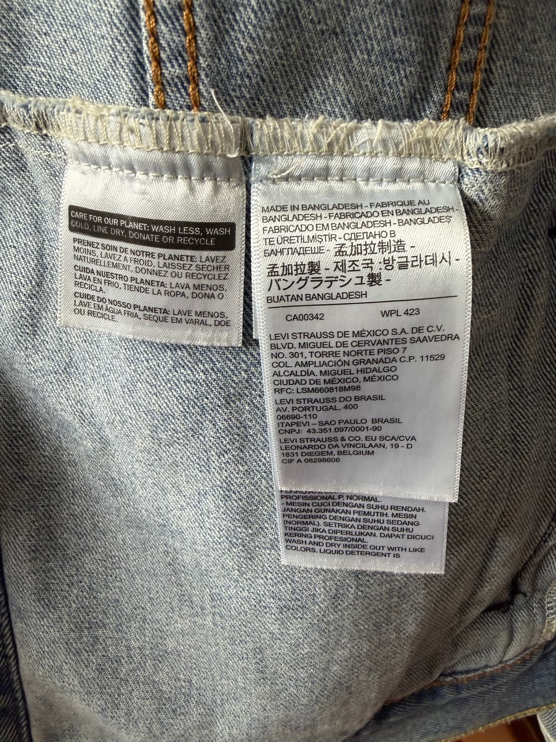 (M) 리바이스 청자켓 상품이미지5