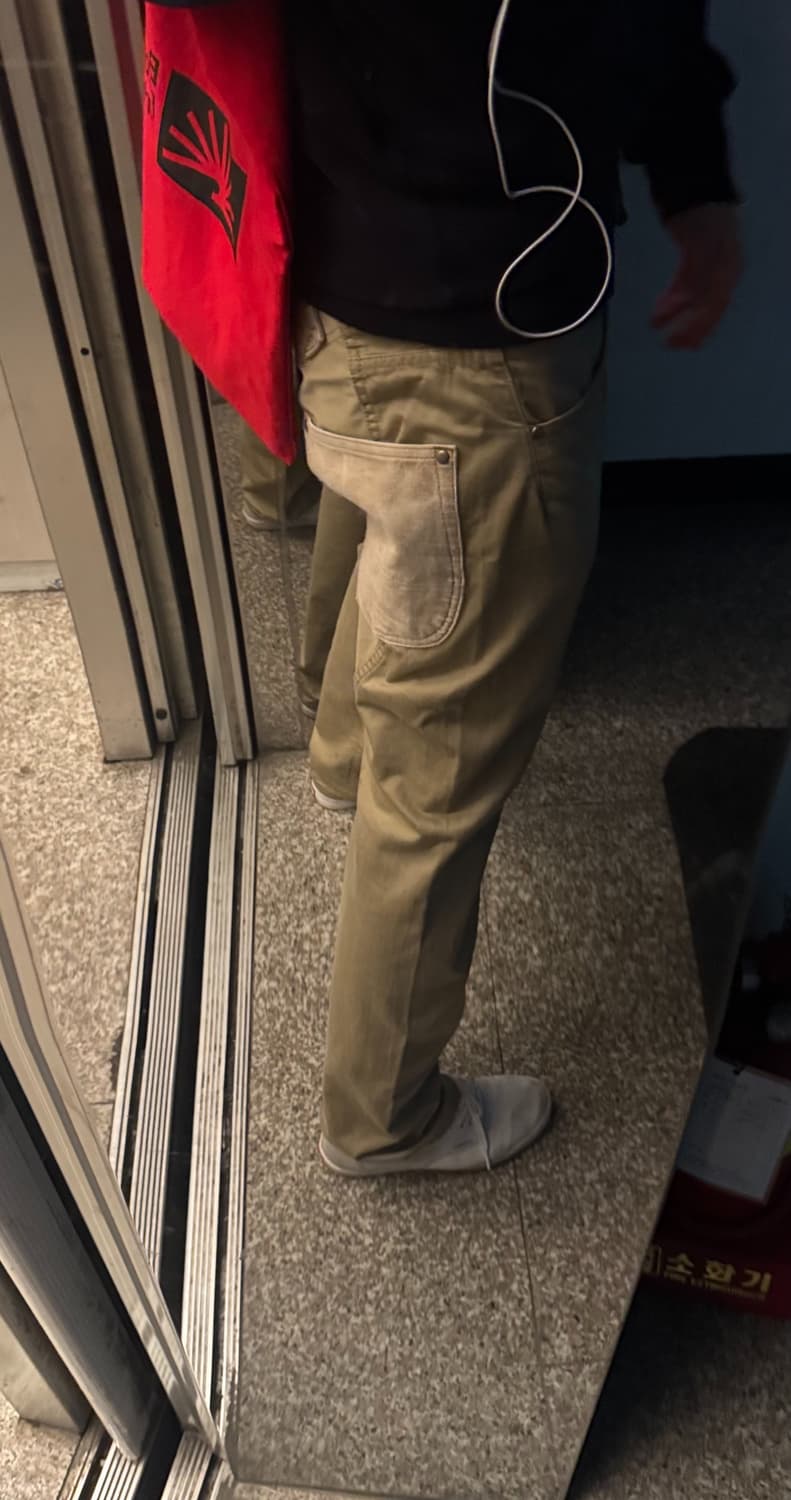 준야 와타나베 베이지 팬츠 상품이미지2