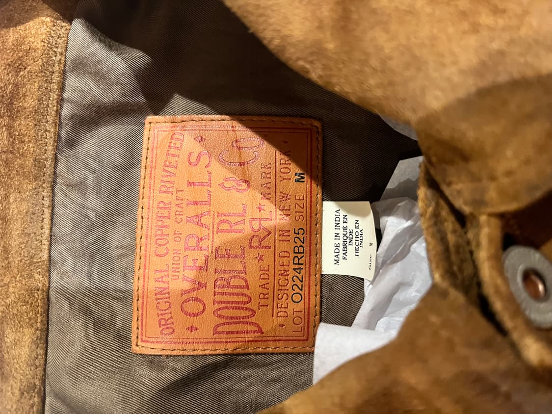 rrl 러프아웃 M 새상품 팝니다 상품이미지3