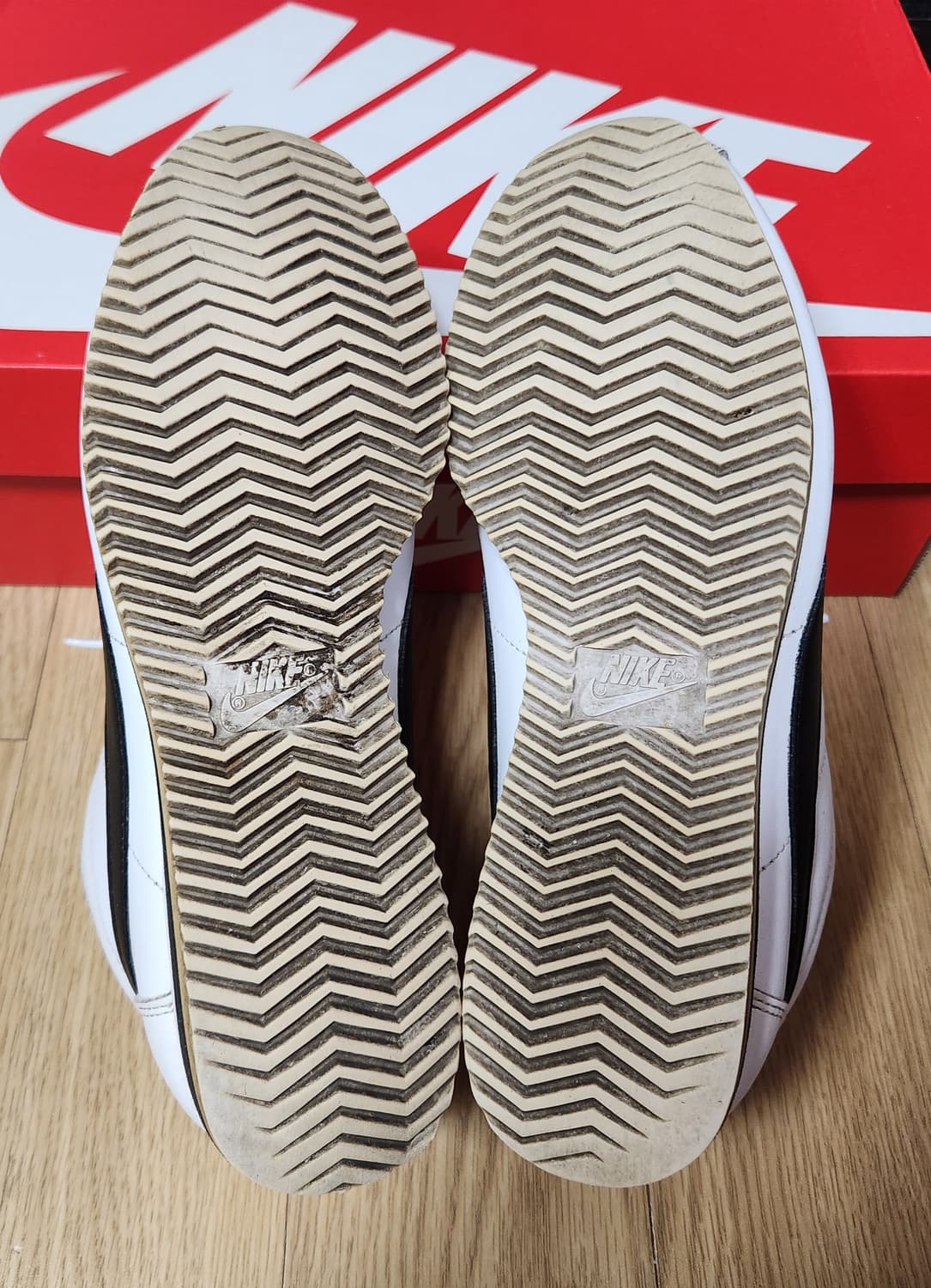 Nike 나이키 클래식 코르테즈  화이트블랙 807471-101 스니커즈 상품이미지7