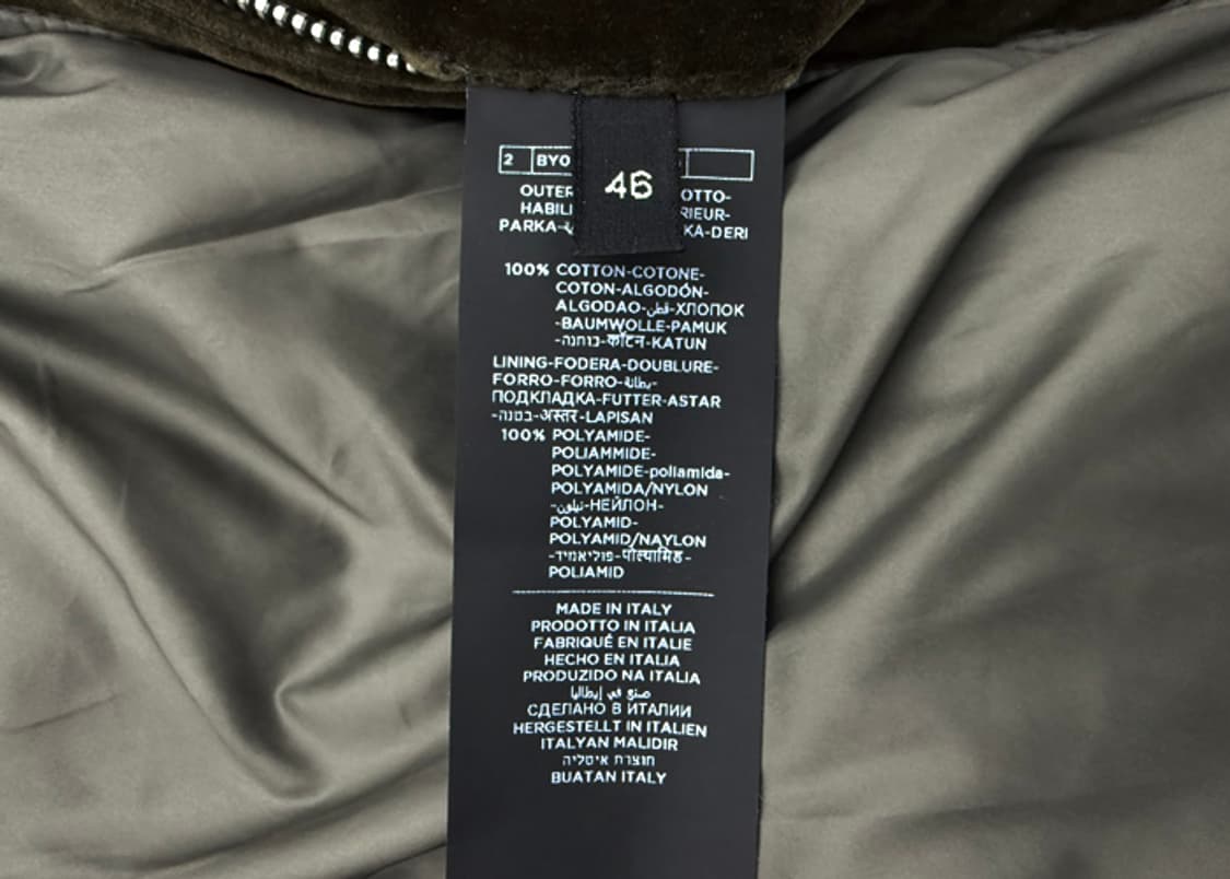 톰포드 레더 트리밍 벨벳 구스 다운 자켓 상품이미지9