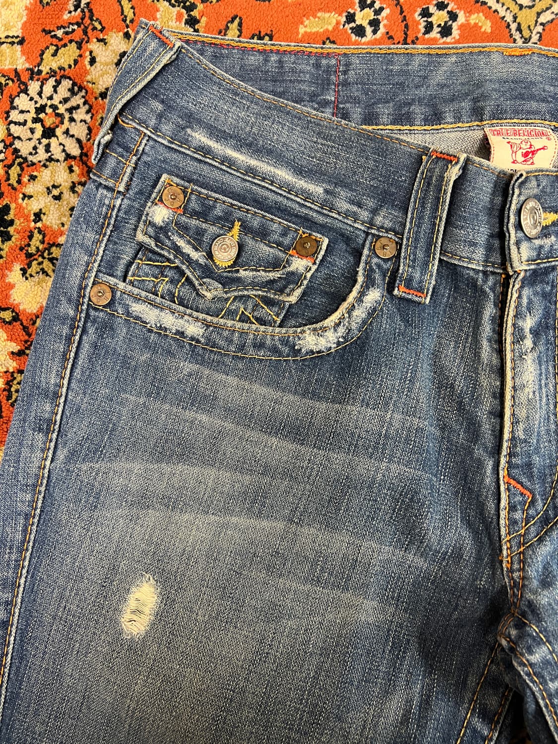 [31] 트루릴리전 joey 조이 부츠컷 플레어 데님팬츠 상품이미지3