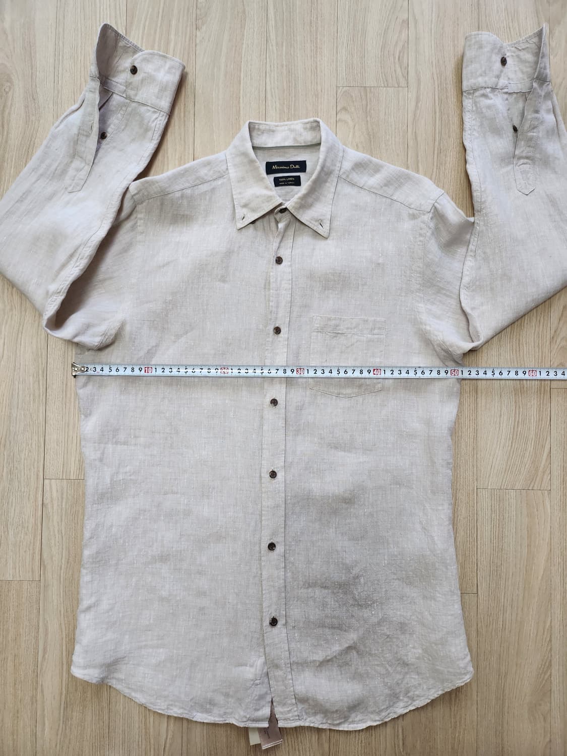 마시모두띠 린넨긴팔셔츠 (S 상품이미지5
