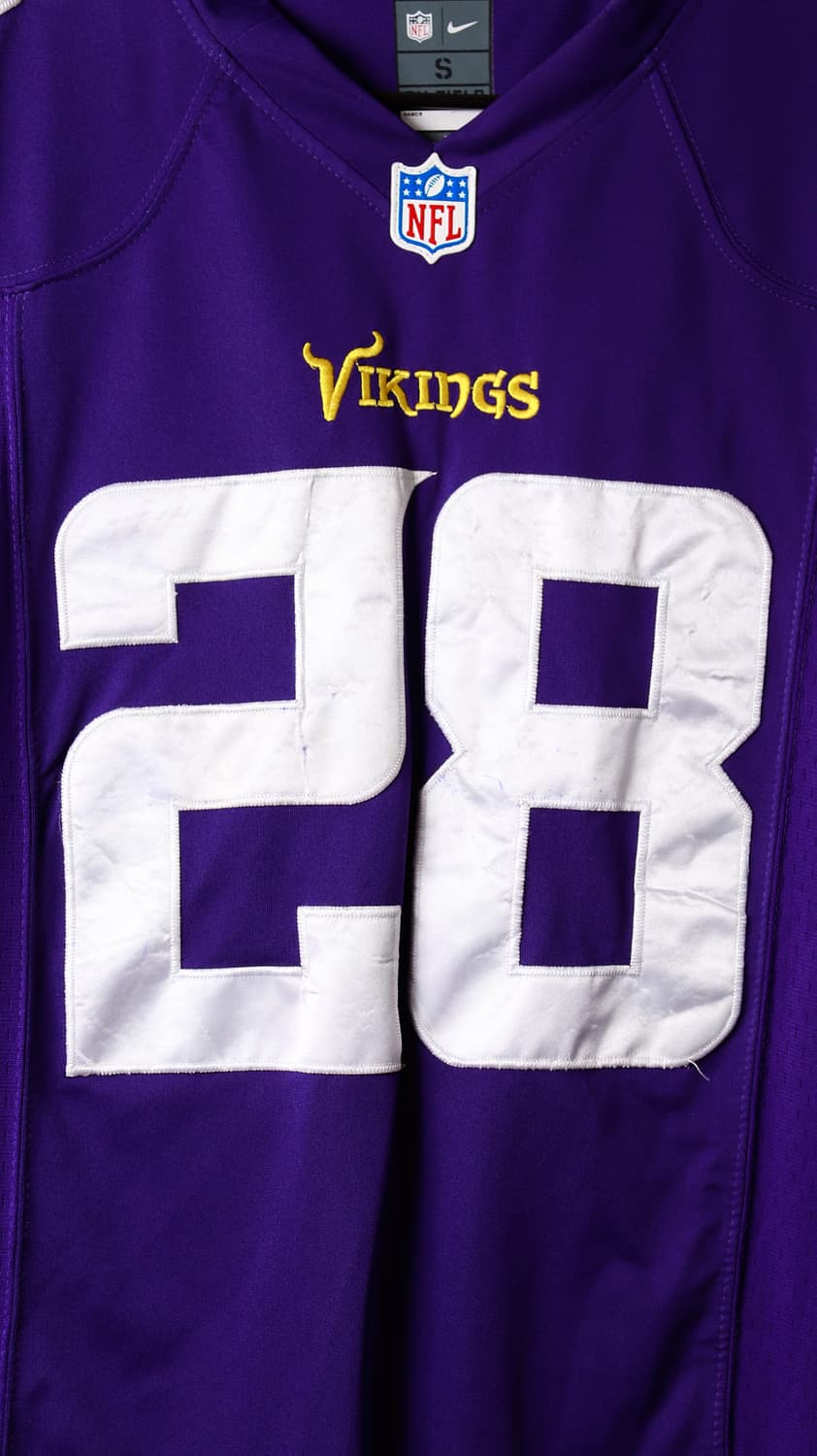 나이키 바이킹스 패터슨 NFL 유니폼 상품이미지4