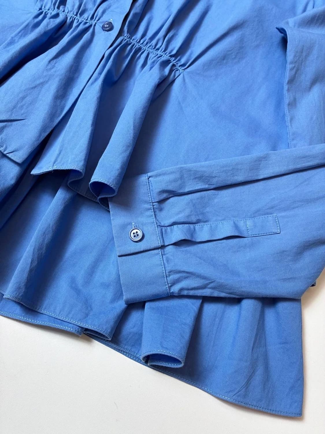 질샌더 16FW 셔링 코튼 블라우스 PN9363 상품이미지4