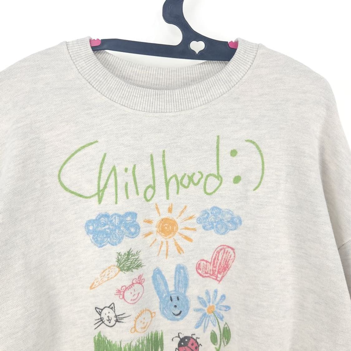 [여F]에이이에이이 오버핏 맨투맨[Y5C-105] 상품이미지2