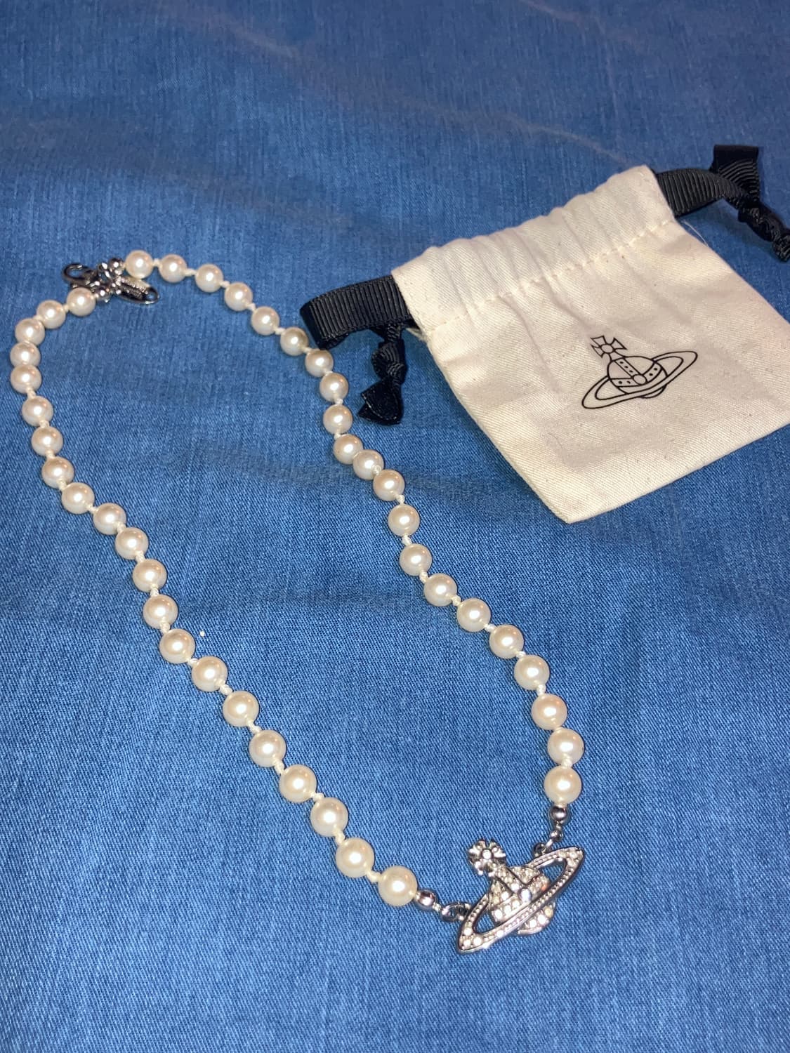 비비안웨스트우드 진주 목걸이 상품이미지1