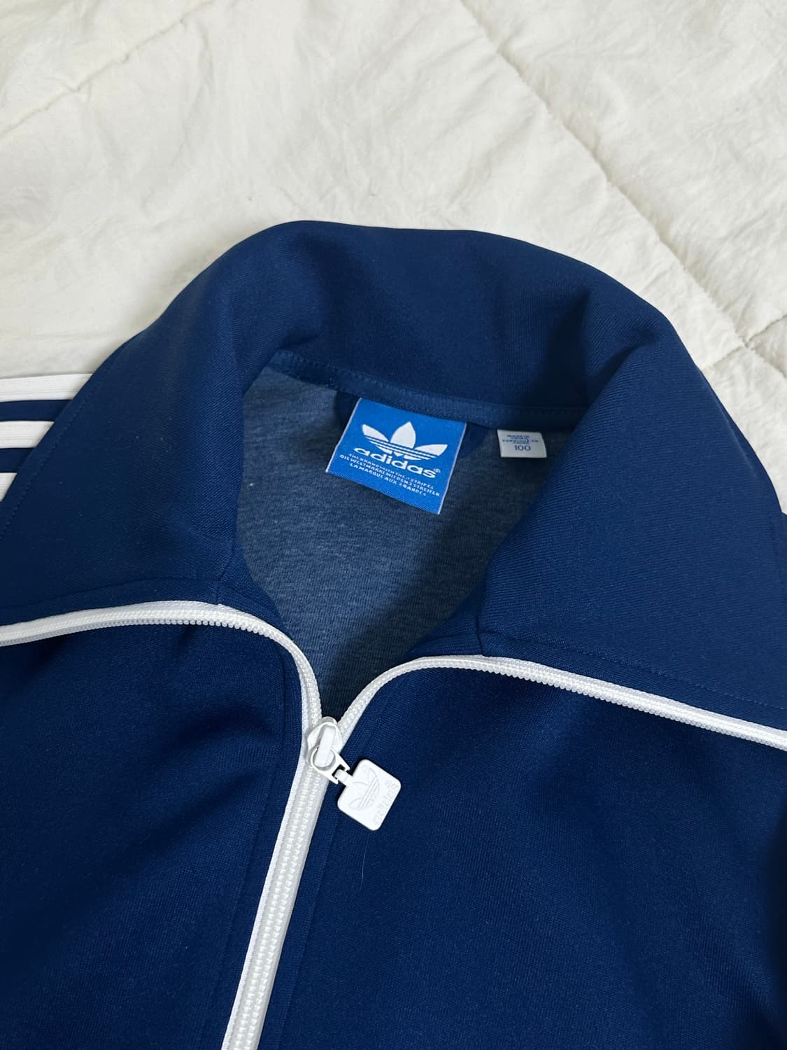 아디다스 유로파 져지 트랙탑 미디움 네이비 블루 상품이미지5