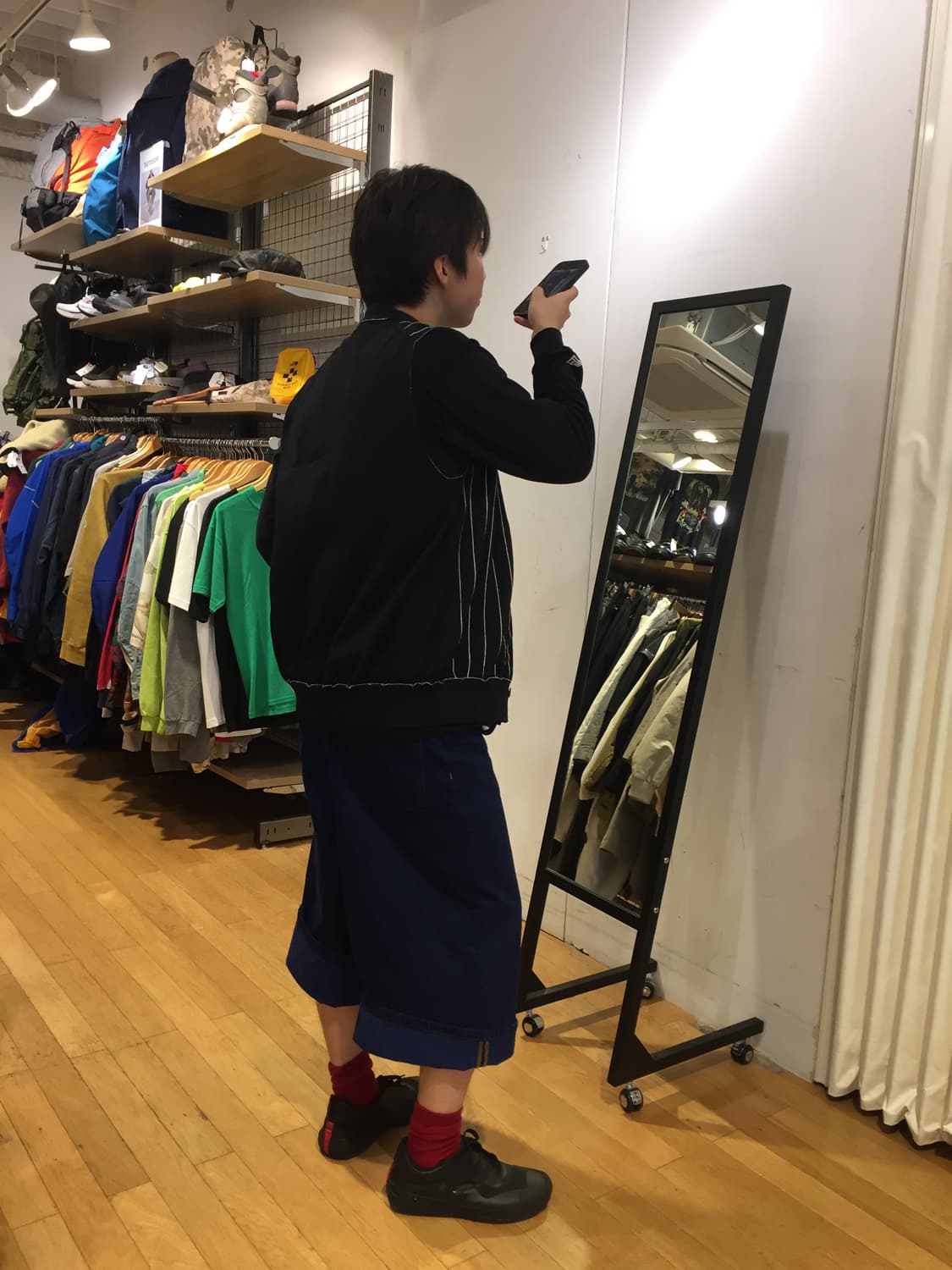 꼼데가르송 ad2022 축융 스트라이프 베스트 상품이미지6