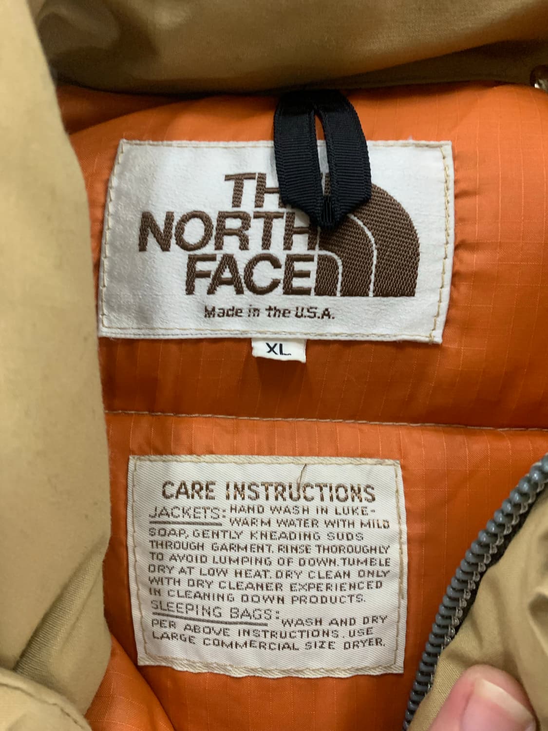 80s 노스페이스 브라운라벨 시에라 다운파카 상품이미지3