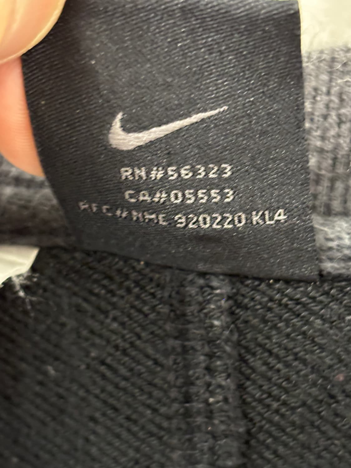 나이키 블랙 긴팔 티셔츠 L 상품이미지5