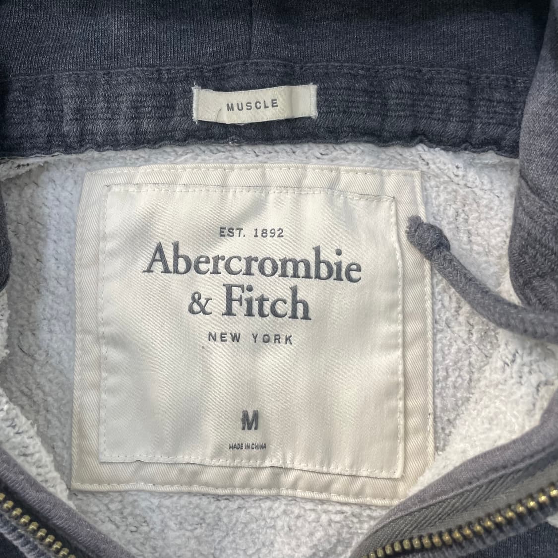 M 아베크롬비앤피치 빈티지 후드집업 0303S1 상품이미지2