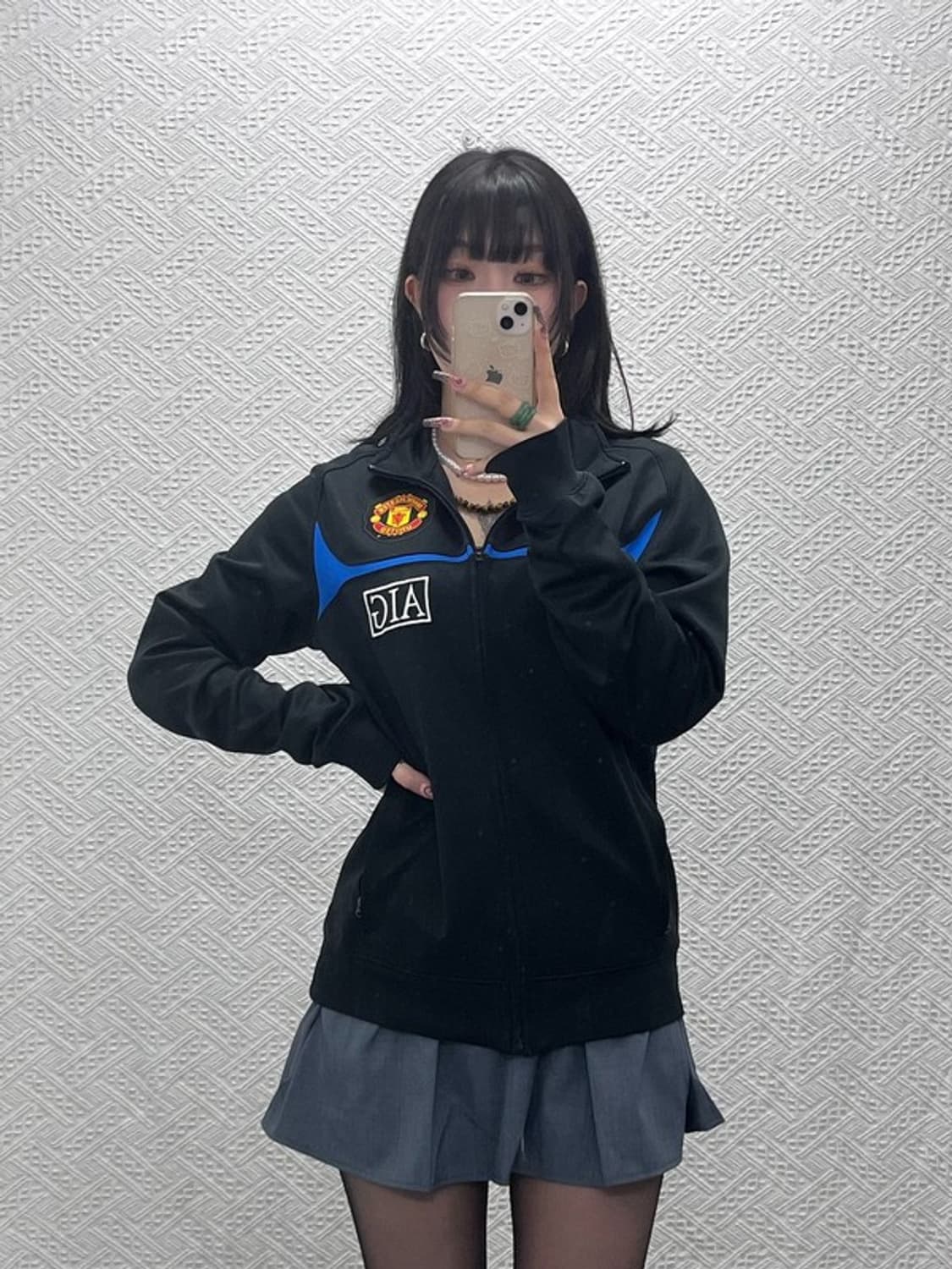 나이키 올드스쿨 레트로 맨체스터 유나이티드 져지 집업 M C11713 상품이미지2