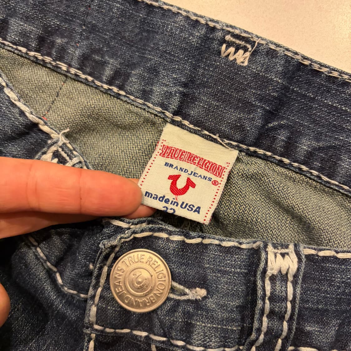 [32] 트루릴리젼 조이 데님 청바지 팬츠 D13 상품이미지8